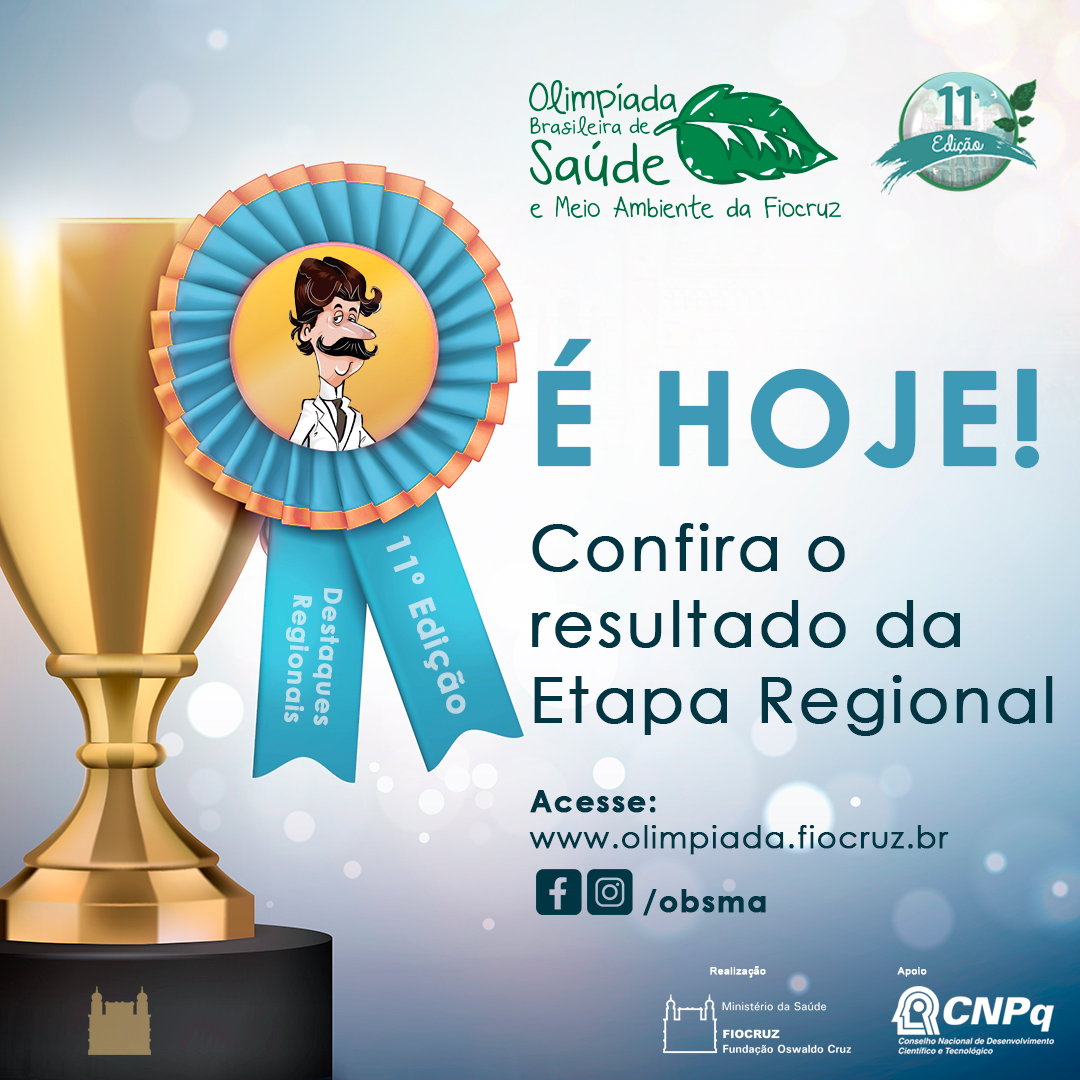 Obsma divulga resultados da Etapa Regional – Olimpiada OBSMA